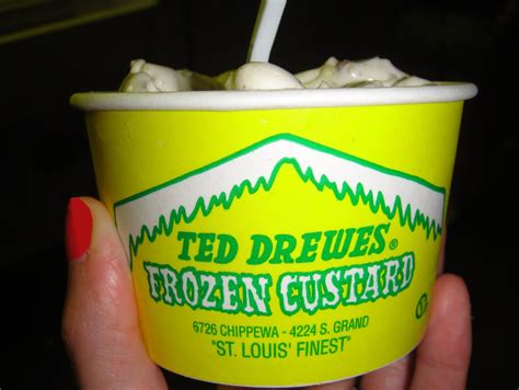 Ted Drewes Frozen Custard St Louis Mo The Best Favorite Pastime