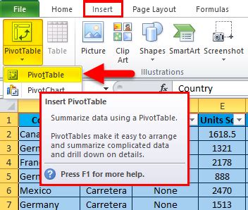 How To Delete A Pivot Table Methods Step By Step Tutorials