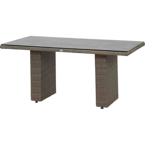Sie kann auch verwendet werden, um ihre vorhandene tischplatte sauber und kratzerfrei zu halten. SIENA GARDEN Tisch Teramo 160x90 cm, bronze, Spraystone ...