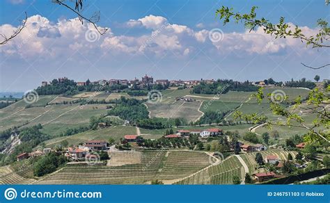 The Vineyards Of Barolo In The Piedmontese Langhe Stock Image Image