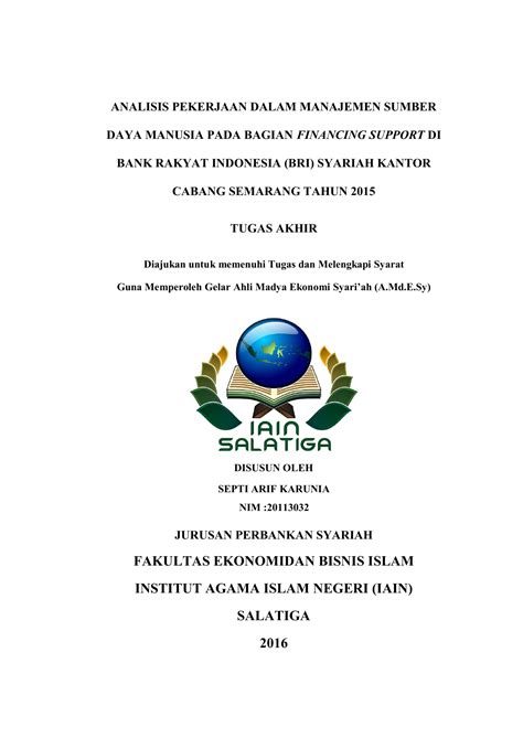 Pt kubota indonesia adalah sebuah perusahaan yang mana mereka menjadi pelopor dari perusahaan mesin diesel yang sudah dikenal dan juga memiliki mutu tinggi di indonesia pt kubota indonesia telah mendapatkan sertifikat iso 9001 dan iso 14001 dari lloyd (uk) sejak tahun 2006. Tugas Dan Gaji Account Officer Bri Syariah - Besar