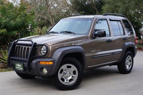 2002 Woodland Brown Jeep Liberty Sport 4x4 V6 With 154k Miles More
