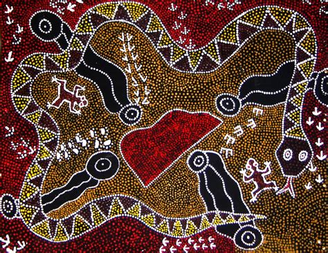 Aboriginal Dot Paintings At Emaze Presentation