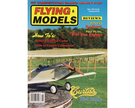 1997 may fm back issue the flying models plan store please note we are now shipping all