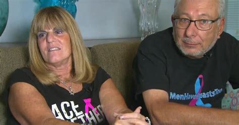 husband and wife battle breast cancer together