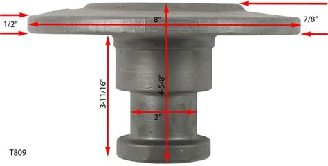 What Are The Dimensions Of The Fifth Wheel Trailer King Pin T809