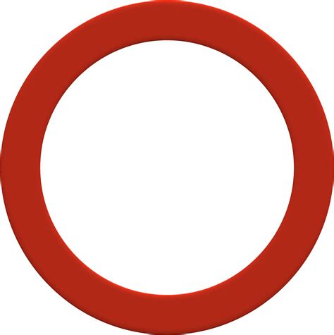 Red Circle Png Transparent
