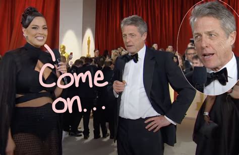 Hugh Grant Slammed By Oscars Fans After Super Awkward And Rude Red Carpet