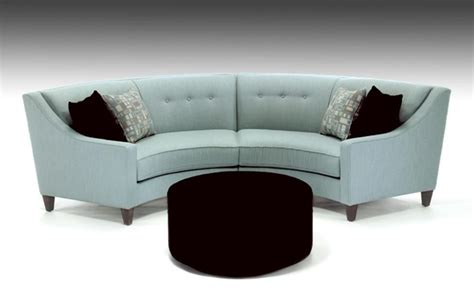 Curved Couch With Recliners Interior Exterior Homie Inside Small Curved Sectional Sofas 