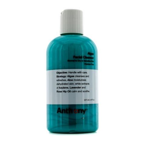 Anthony Logistics For Men Algae Facial Cleanser Normal To Dry Skin 237ml 8oz 237ml 8oz Qfc
