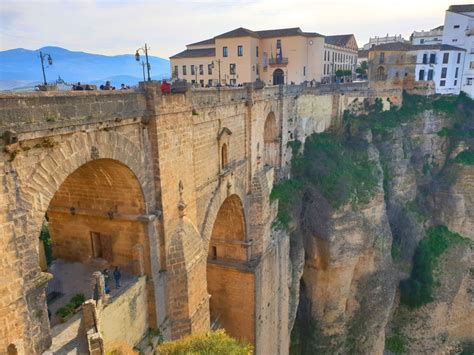 Puente Nuevo An Iconic Stone Bridge In Ronda Spain