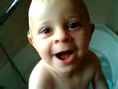 Baby Robbie Sings Mamma Mia In Bath Tub Youtube