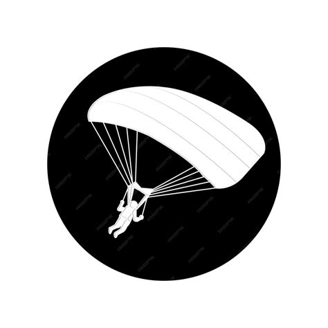 Premium Vector Parachuting Icon
