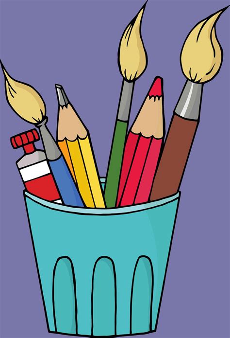 Images Of School Supplies Clipart Free Download On Clipartmag