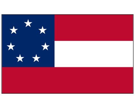 Confederate 1st National Flag