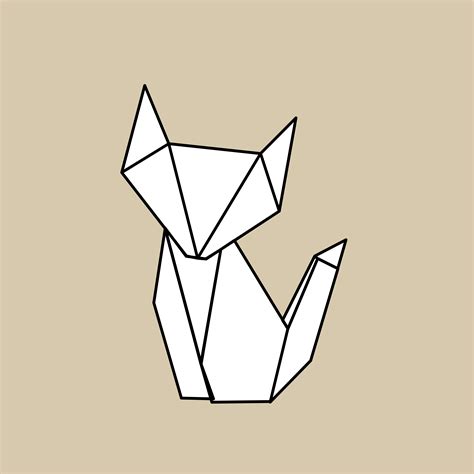 Here's a very easy origami cat that can be made by very small kids themselves. Animal origami vector - Download Free Vectors, Clipart ...