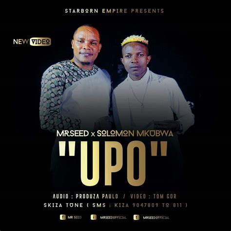 We found that mr.seed.com is poorly 'socialized' in respect to any social network. Mr.Seed & Solomon Mkubwa - Upo | GetMziki
