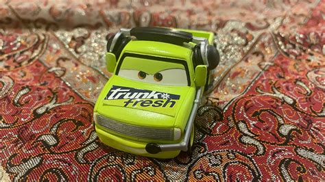 Disney Pixar Cars Diecast Bruce Wheelis Trunk Fresh Crew Chief Youtube