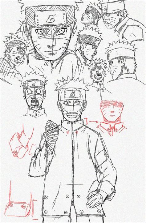 The Last Naruto Sketch Naruto Drawings Anime Character Design