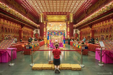 Buddha Tooth Relic Temple Interior Photo Spot Singapore