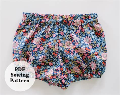 Baby Bloomers Pdf Sewing Pattern Girls Apparel