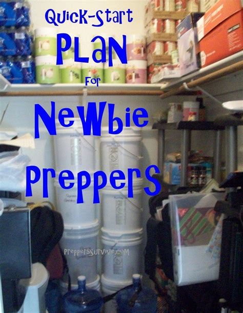 Prepping For Beginners Plan Checklist Calendar And Tips Survival