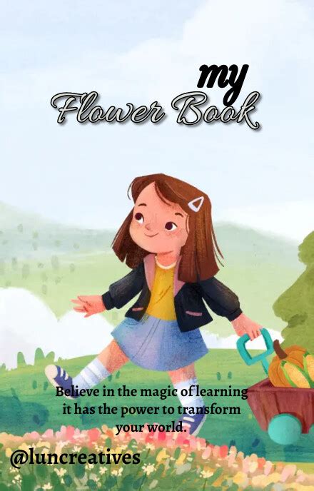 Story Book Cover Template Postermywall