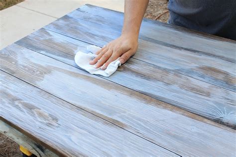 How To Create A Weathered Wood Gray Finish Angela Marie Made