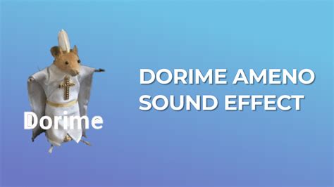 Dorime Ameno Sound Effect Download Free Mp3 Mp3