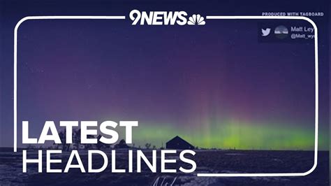 Latest Headlines Second Chance To See Northern Lights Tonight Youtube