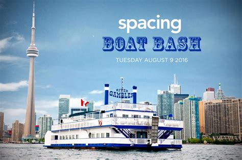The Spacing Boat Bash is on Tuesday! - Spacing Toronto