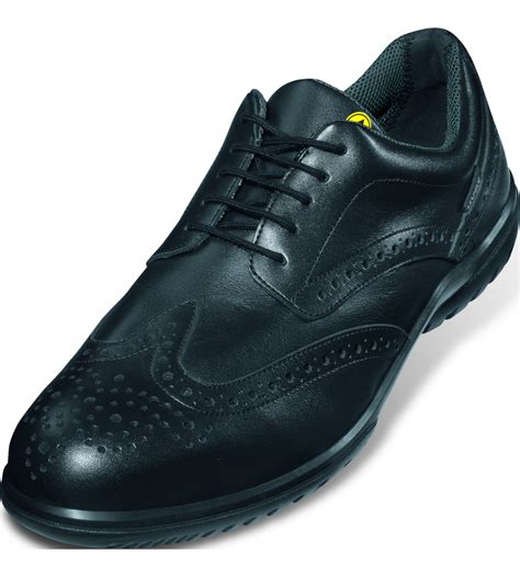 Sicherheitsschuhe sind halbschuhe und stiefel, die als schutzkleidung eingesetzt werden. Business Sicherheitsschuhe S1 uvex 9512.8 in Schwarz