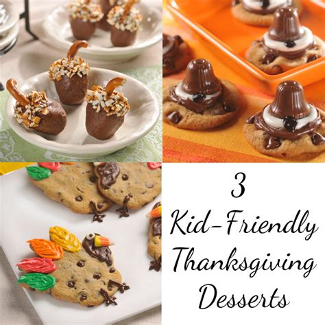 These take a bit of patience — you're stacking the cereal squares one by one — but they're worth it. 3 Kid-Friendly Thanksgiving Desserts | Thanksgiving ...