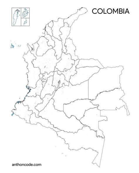 Mapa De Colombia Para Colorear Mapa De Colombia Mapa Para Colorear Sexiz Pix