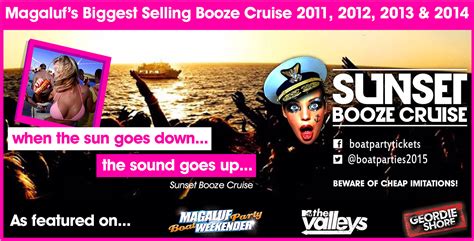 Sunset Booze Cruise Boat Party Magaluf Tickets Calvia Majorca Eventbrite