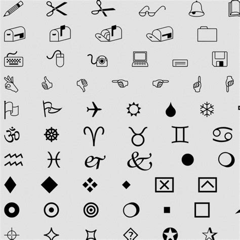 The History Of Wingdings Font