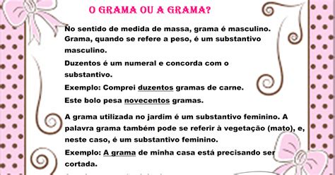 Substantivo Derivado De Grama