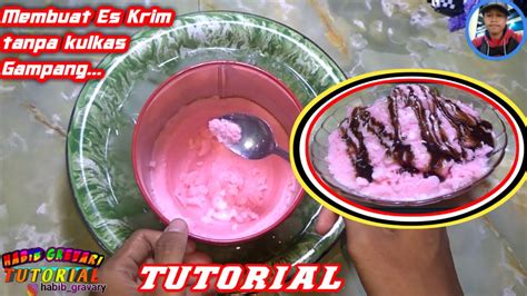 Cara Membuat Es Krim Dung Dung Tanpa Kulkas Tanpa Mixer Youtube