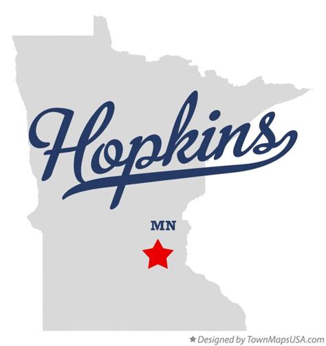 Map Of Hopkins Mn Minnesota