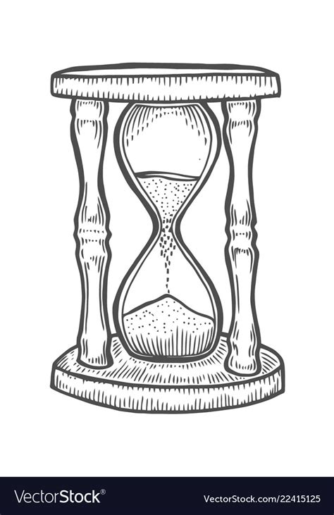 Hourglass Drawing Ideas