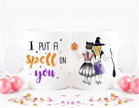 Best personalized gifts for best friends. Halloween gift for best friends / Personalized best friend ...