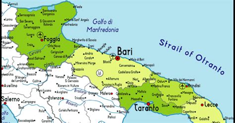 Tipo carlo bononi, il boss di confindustria: Mappa della Puglia Provincia | Italia Mappa della Città ...