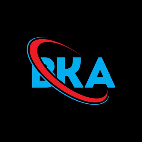 Logotipo De Bka Letra Bka Diseño Del Logotipo De La Letra Bka
