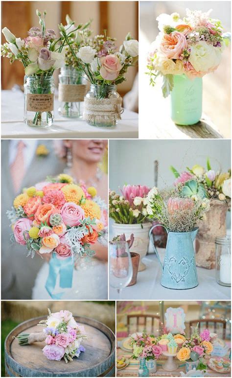 Ideas And Inspiration For Your Pastel Wedding Boho