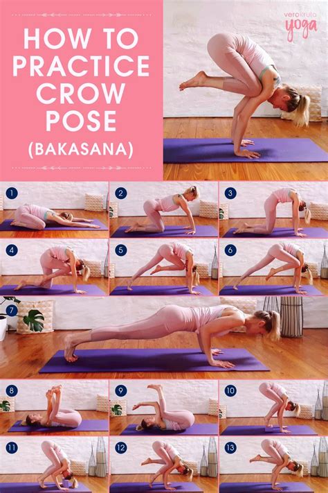 a yoga sequence to get into crow pose bakasanaa beginner friendly arm balance yoga postures