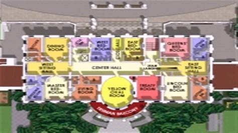 Floor Plan Of The White House West Wing See Description