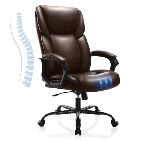 Buy Executive Office Desk Chair High Back Adjustable Ergonomic