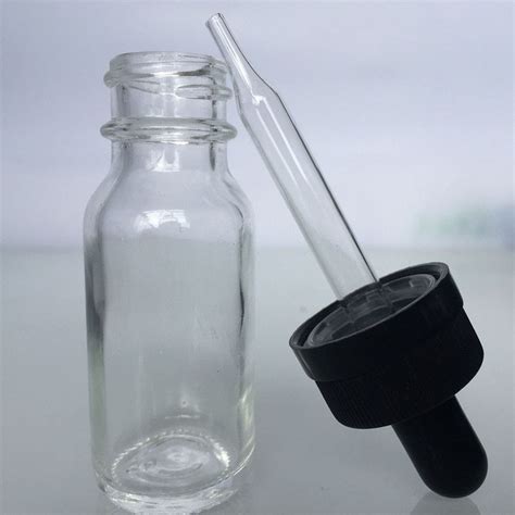 5ml 10ml 15ml 30ml 50ml Clear Empty Glass Dropper Bottles Essential Oil