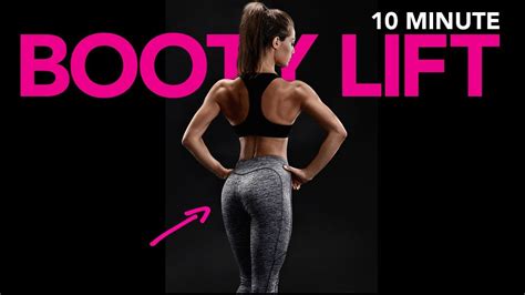10 Minute BOOTY LIFT Total Glute Isolation YouTube