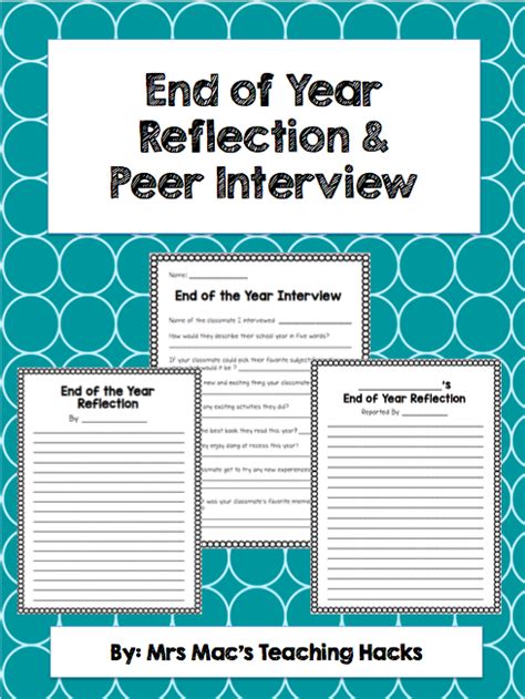 Of The Year Reflection Writing Prompt Involves A Personal End Of Year